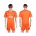 Juventus Blank Orange Goalkeeper Soccer Club Jersey