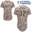 Cincinnati Reds #32 Matt Harvey Camo Cool Base Stitched Youth MLB Jersey