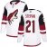Adidas Arizona Coyotes #21 Derek Stepan White Road Authentic Stitched Youth NHL Jersey