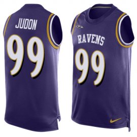 Nike Baltimore Ravens #99 Matthew Judon Purple Team Color Mens Stitched NFL Limited Tank Top Jersey