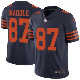 Nike Chicago Bears #87 Tom Waddle Navy Blue Alternate Mens Stitched NFL Vapor Untouchable Limited Jersey
