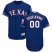 Texas Rangers Majestic Alternate Flex Base Authentic Collection Custom Jersey Royal