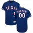 Texas Rangers Majestic Alternate Flex Base Authentic Collection Custom Jersey Royal