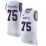 Nike New York Giants #75 Cameron Fleming White Mens Stitched NFL Limited Rush Tank Top Jersey