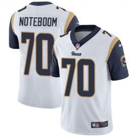 Nike Los Angeles Rams #70 Joseph Noteboom White Mens Stitched NFL Vapor Untouchable Limited Jersey
