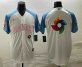 Mens Mexico Baseball Big Logo 2023 White Blue World Classic Stitched Jersey