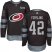 Adidas Carolina Hurricanes #42 Gustav Forsling Black 1917-2017 100th Anniversary Stitched NHL Jersey