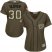 Washington Nationals #30 Koda Glover Green Salute to Service Womens Stitched MLB Jersey