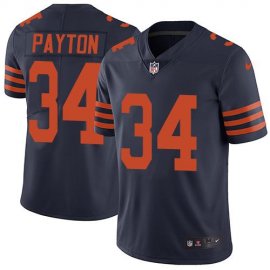 Nike Chicago Bears #34 Walter Payton Navy Blue Alternate Youth Stitched NFL Vapor Untouchable Limited Jersey