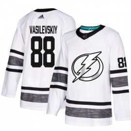 Adidas Tampa Bay Lightning #88 Andrei Vasilevskiy White Authentic 2019 All-Star Stitched NHL Jersey