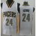 Indiana Pacers 24 Paul George White Revolution 30 NBA Jerseys Cheap