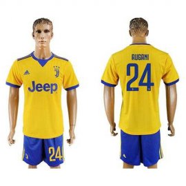 Juventus #24 Rugani Away Soccer Club Jersey