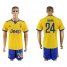 Juventus #24 Rugani Away Soccer Club Jersey