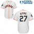 Houston Astros #27 Jose Altuve White Cool Base 2019 World Series Bound Stitched Youth MLB Jersey