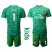 Arsenal #1 Leno Green Goalkeeper Kid Soccer Club Jersey