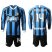 Inter Milan #14 Nainggolan Home Long Sleeves Soccer Club Jersey