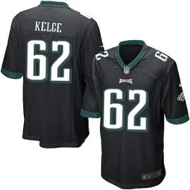 Nike Philadelphia Eagles #62 Jason Kelce Black Alternate Youth Stitched NFL New Elite Jersey