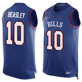 Nike Buffalo Bills #10 Cole Beasley Royal Blue Team Color Mens Stitched NFL Limited Tank Top Jersey