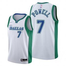 Dallas Dallas Mavericks #7 Dwight Powell Womens 2021-22 City Edition White NBA Jersey Womens