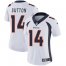 Nike Denver Broncos #14 Courtland Sutton White Womens Stitched NFL Vapor Untouchable Limited Jersey