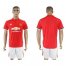 Manchester United Blank Red Home Soccer Club Jersey