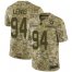 Nike Indianapolis Colts #94 Tyquan Lewis Camo Mens Stitched NFL Limited 2018 Salute To Service Jersey