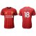 Liverpool #18 Alberto.M Red Home Soccer Club Jersey
