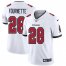 Tampa Bay Buccaneers #28 Leonard Fournette Mens Nike White Vapor Limited Jersey