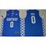 Kentucky Wildcats #0 DeAaron Fox Royal Blue Basketball Elite Stitched NCAA Jersey