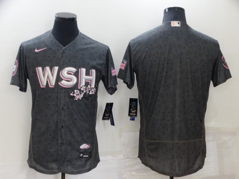 Nationals Blank Gray Nike 2022 City Connect Flexbase Jersey Nationals Blank Gray Nike 2022 City Connect Flexbase Jersey