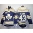 Toronto Maple Leafs #43 Nazem Kadri Blue Sawyer Hooded Sweatshirt Stitched NHL Jersey
