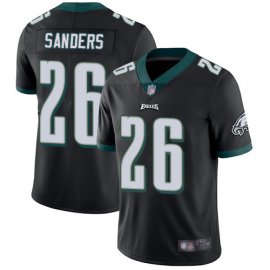 Nike Philadelphia Eagles #26 Miles Sanders Black Alternate Youth Stitched NFL Vapor Untouchable Limited Jersey