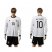 Germany #10 Matthaus White Home Long Sleeves Soccer Country Jersey