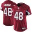 Nike Arizona Cardinals #48 Isaiah Simmons Red Team Color Womens Stitched NFL Vapor Untouchable Limited Jersey