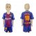 Barcelona #18 Jordi Alba Home Kid Soccer Club Jersey
