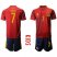 Spain #7 Morata Red Home Kid Soccer Country Jersey