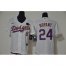 Los Angeles Dodgers #8 #24 Kobe Bryant Youth Nike White Purple No. Cool Base 2020 KB Patch MLB Jersey