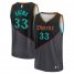 Kyle Kuzma Washington Wizards Fanatics Branded Youth 2023/24 Fast Break Jersey – Black – City Edition