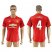 Manchester United #4 Jones Red Home Soccer Club Jersey