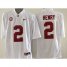 Crimson Tide #2 Derrick Henry White SEC Patch Stitched NCAA Jersey