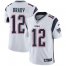 Nike New England Patriots #12 Tom Brady White Youth Stitched NFL Vapor Untouchable Limited Jersey