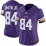 Nike Minnesota Vikings #84 Irv Smith Jr. Purple Team Color Womens Stitched NFL Vapor Untouchable Limited Jersey