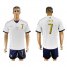 Italy #7 Zaza Away Soccer Country Jersey
