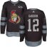 Adidas Ottawa Senators #12 Marian Gaborik Black 1917-2017 100th Anniversary Stitched NHL Jersey