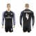 Real Madrid #4 Sergio Ramos Sec Away Long Sleeves Soccer Club Jersey