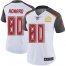 Nike Tampa Bay Buccaneers #80 O. J. Howard White Womens Super Bowl LV Champions Patch Stitched NFL Vapor Untouchable Limited Jersey