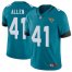 Nike Jacksonville Jaguars #41 Josh Allen Teal Green Alternate Youth Stitched NFL Vapor Untouchable Limited Jersey