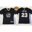 Warriors #23 Draymond Green Black New Alternate The Finals Patch Stitched NBA Jersey