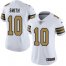 Nike New Orleans Saints #10 TreQuan Smith White Womens Stitched NFL Limited Rush Jersey
