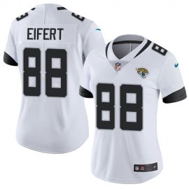Nike Jacksonville Jaguars #88 Tyler Eifert White Womens Stitched NFL Vapor Untouchable Limited Jersey